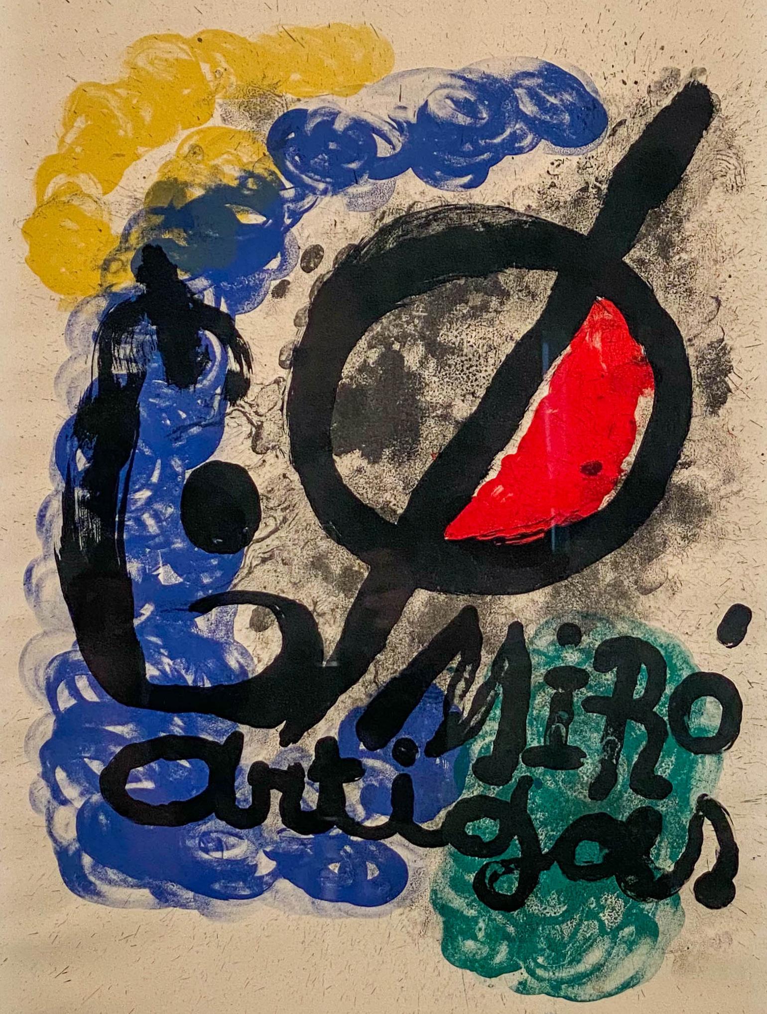 Joan Miro
Espagnol, 1893-1983
Affiche pour l'Exposition Miro-Artigas, 1963

Lithographie sur papier Rives
33