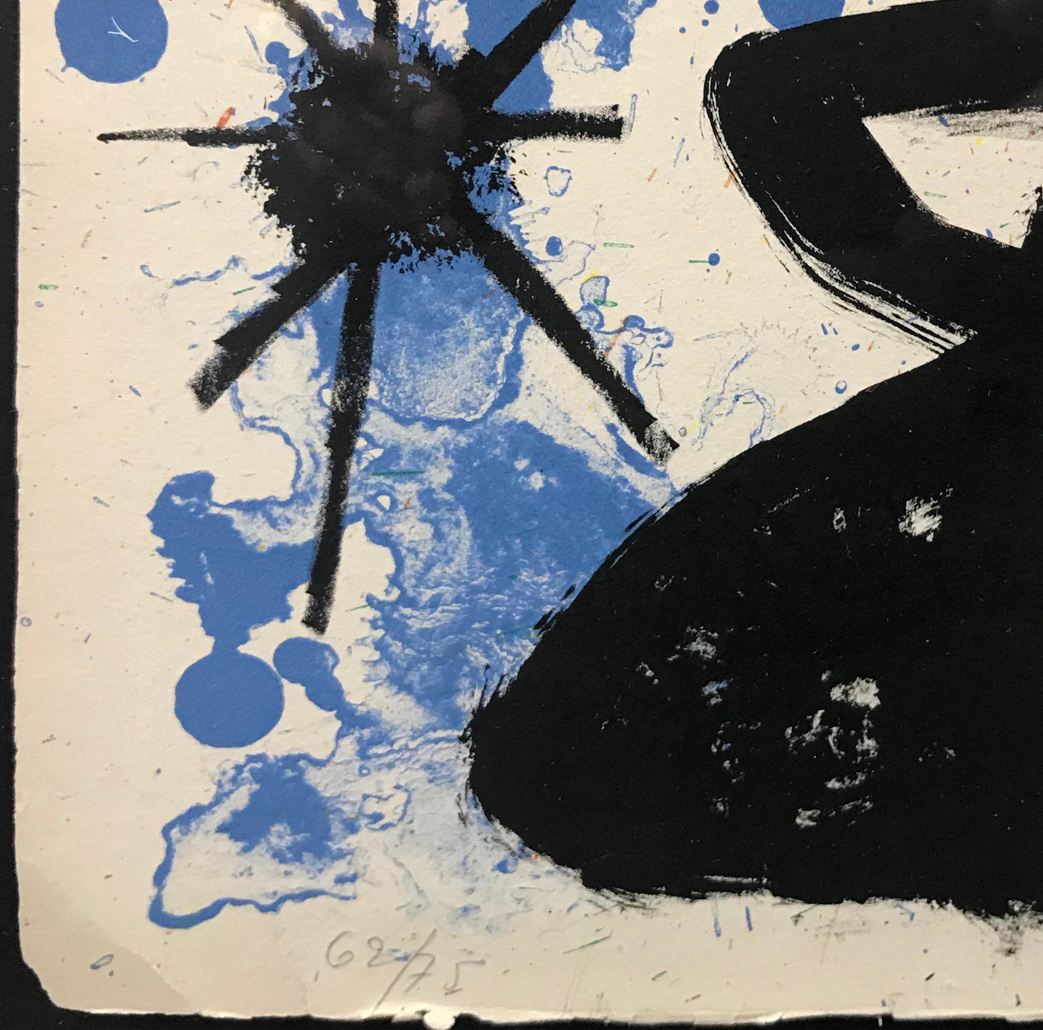 ALBUM 19, PLANCHE 3 - Surrealist Print by Joan Miró