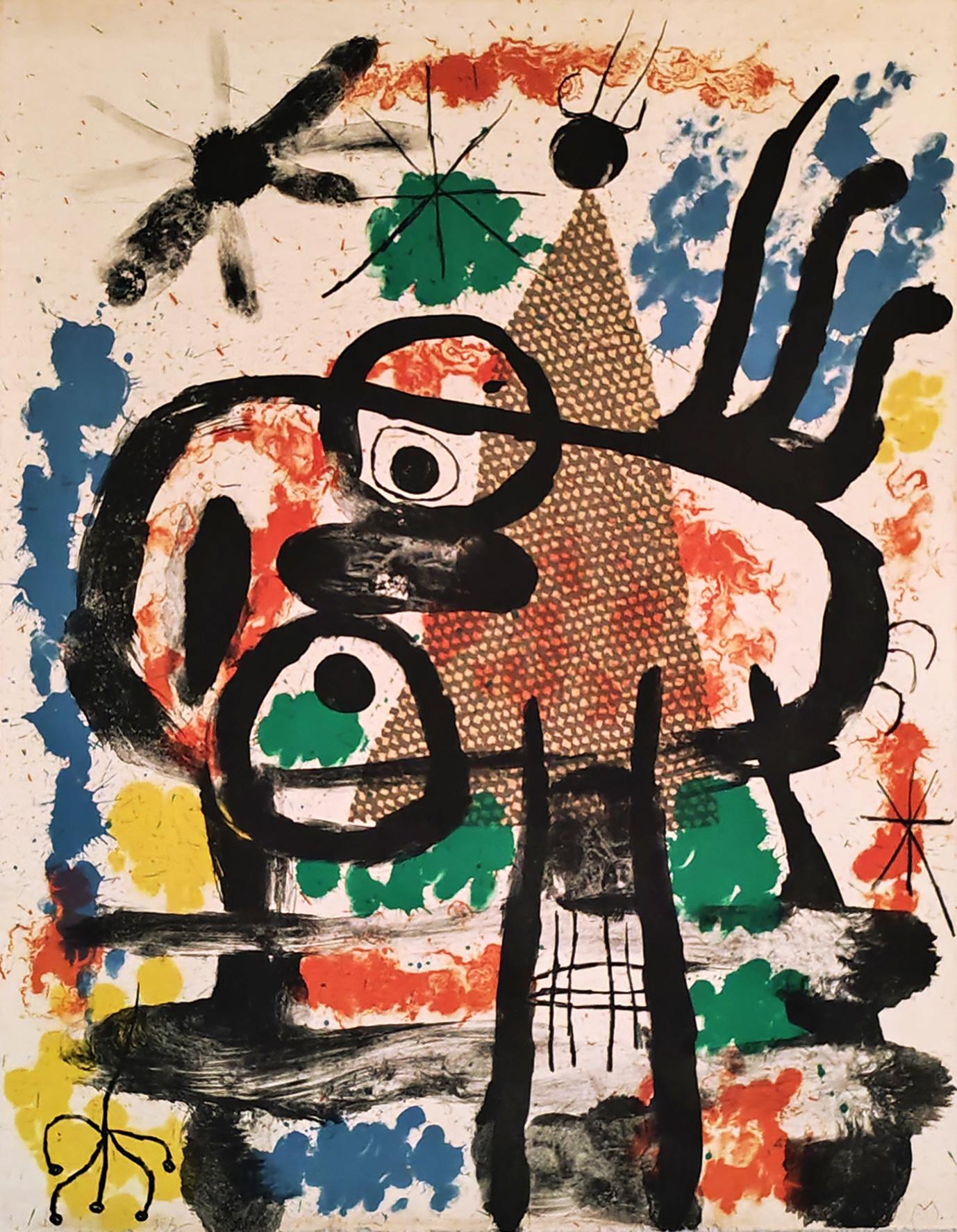 Album 19, Planche 5 - Print by Joan Miró
