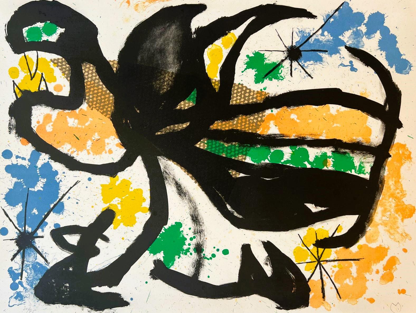 Joan Miró Abstract Print - Album 19 - plate 3