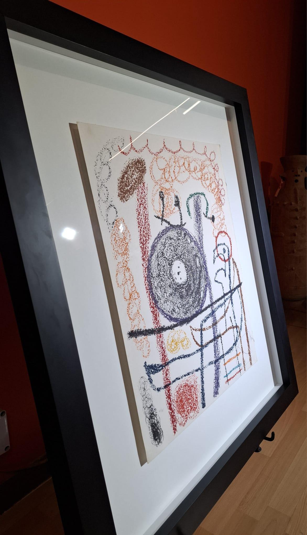 Album 21 (Abstrakt), Print, von Joan Miró