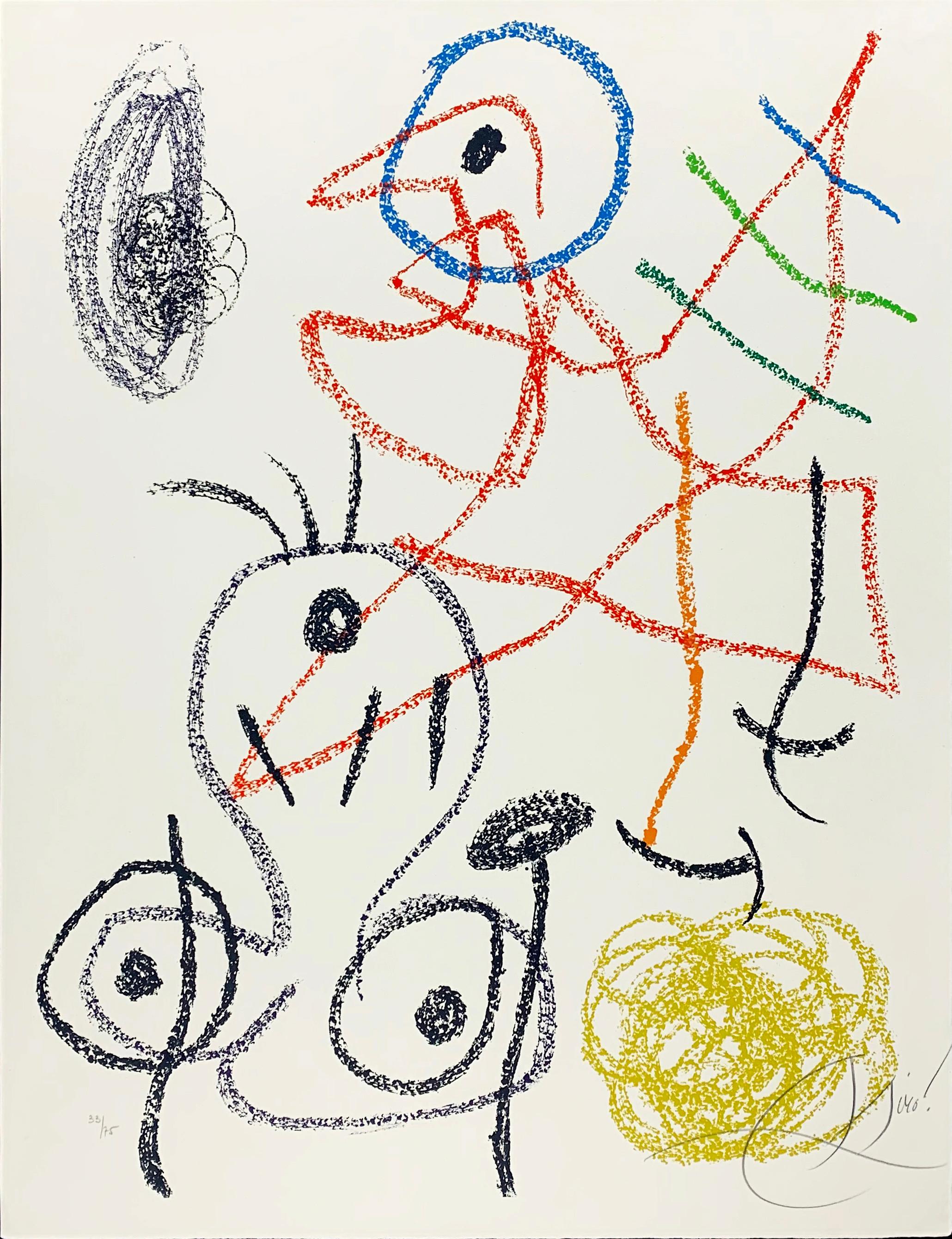 Album 21, Teller 20 – Print von Joan Miró