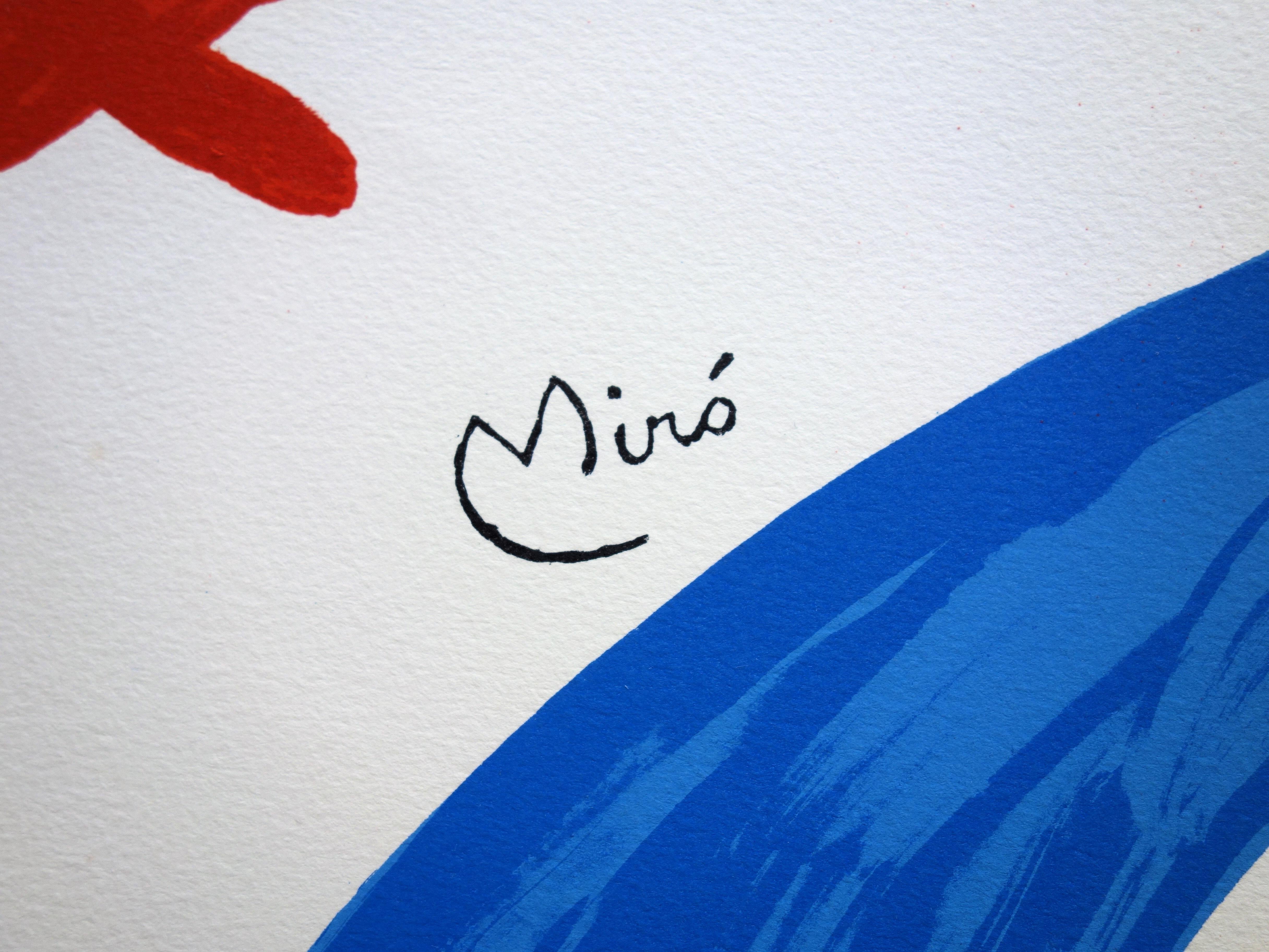 All the Perfumes - Original lithograph - 1973 - Print by Joan Miró