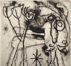 Anti Platon (D 312), Etching by Joan Miro