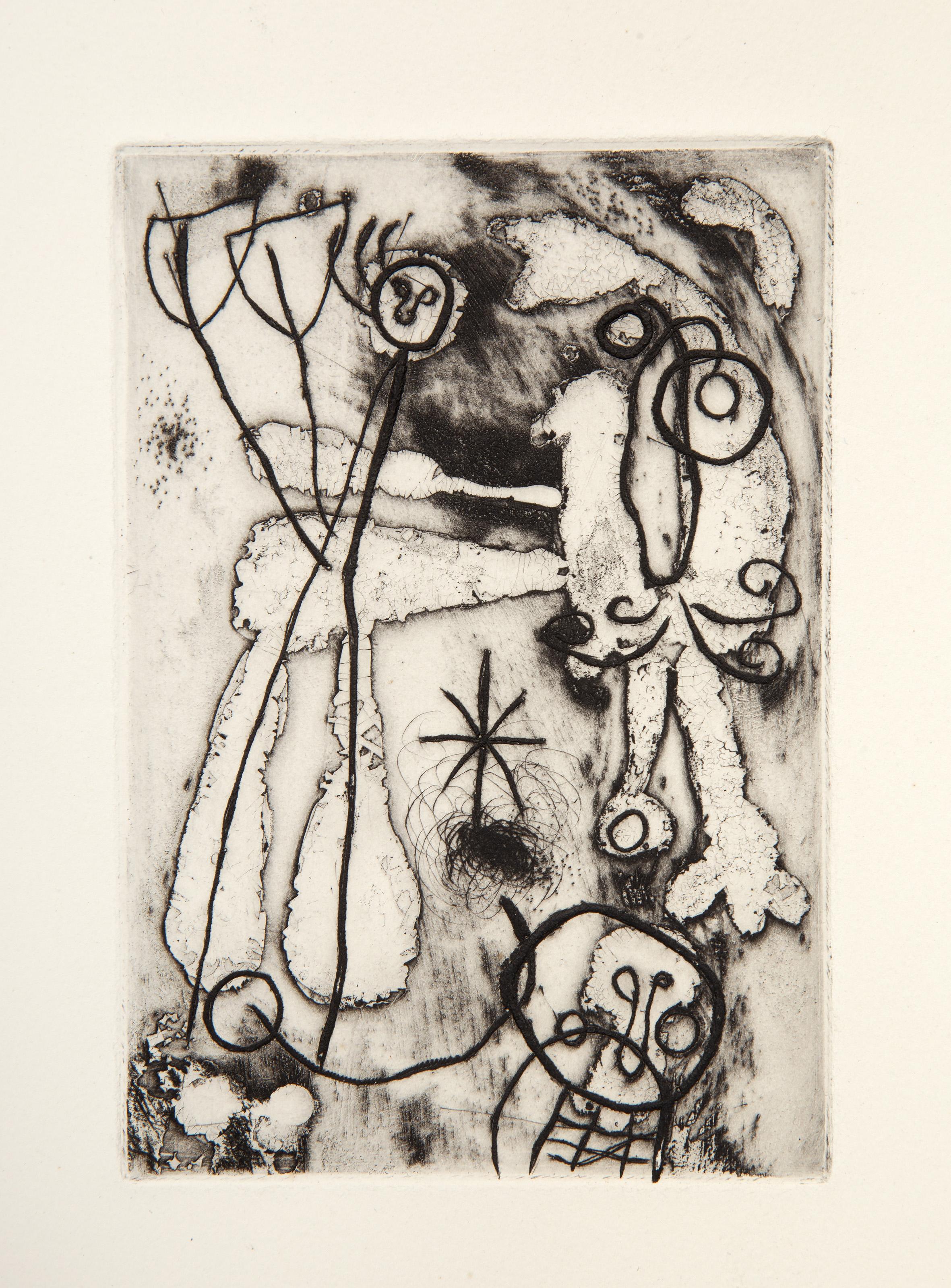 Anti Platon (D 312), Etching by Joan Miro - Print by Joan Miró
