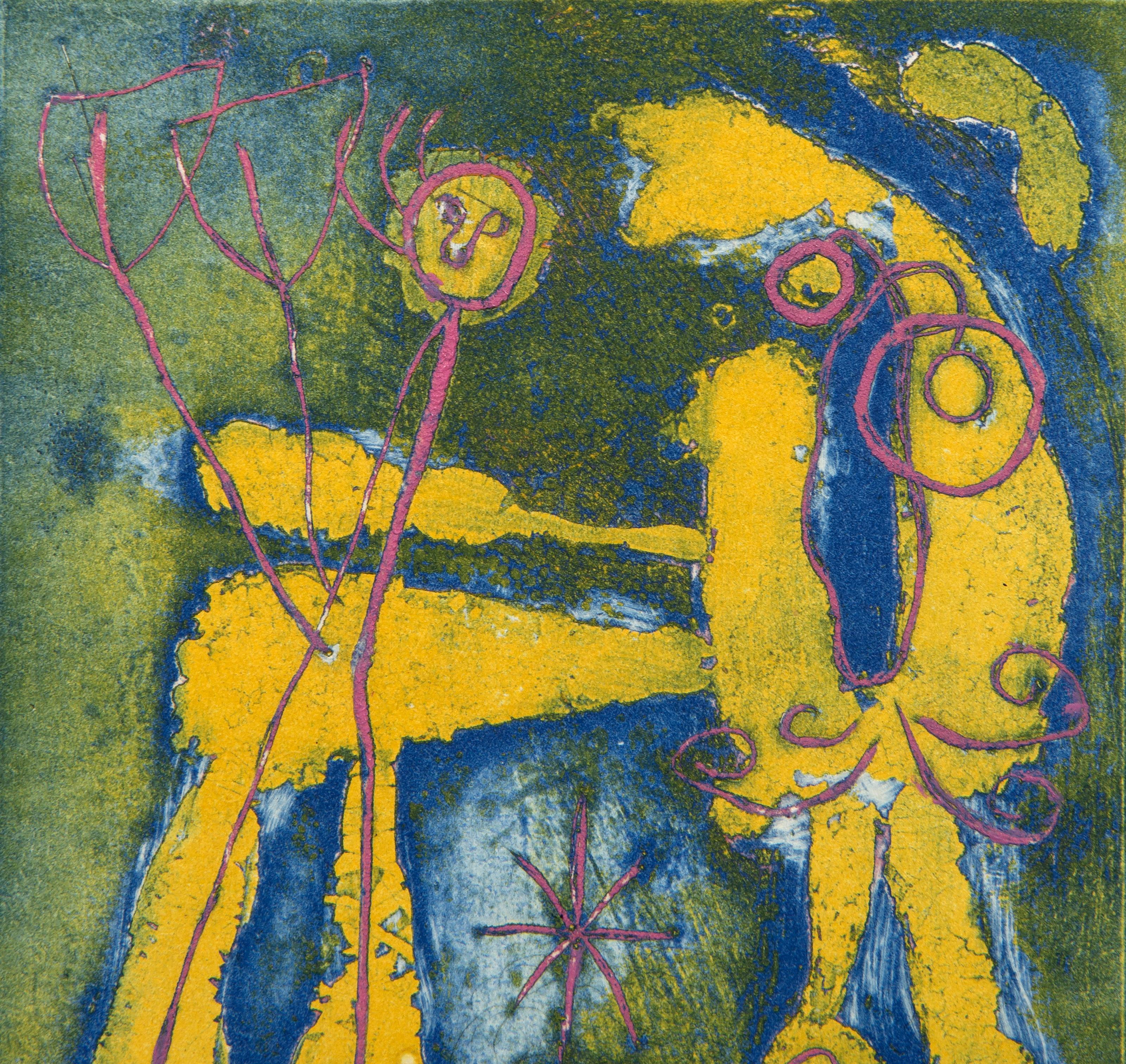 Anti Platon (D 315), Etching by Joan Miro - Modern Print by Joan Miró