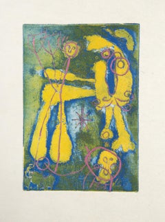 Anti Platon (D 315), Etching by Joan Miro