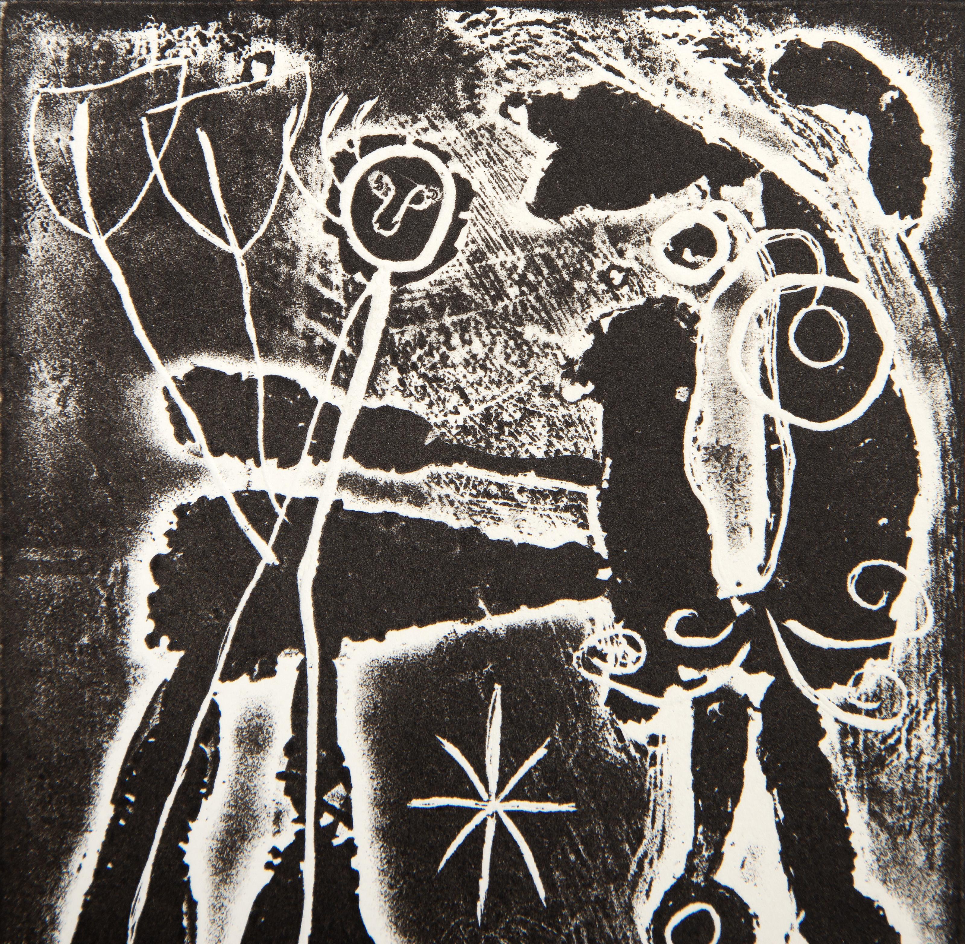 Anti Platon (D 317), Etching by Joan Miro - Modern Print by Joan Miró
