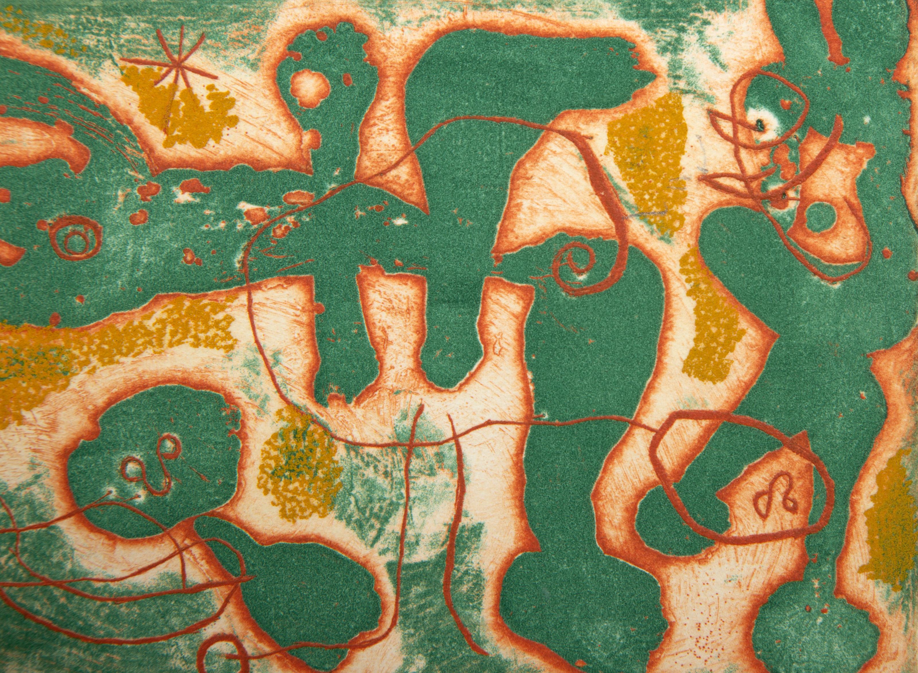 Anti-Platon (D 320), Etching by Joan Miro - Modern Print by Joan Miró
