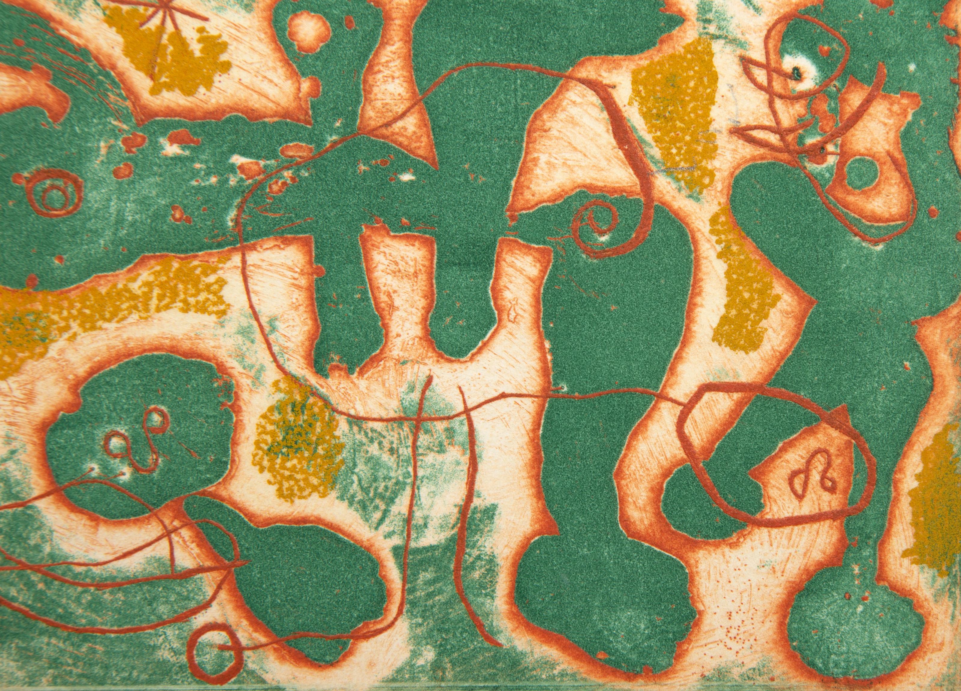 Anti-Platon (D 320), Etching by Joan Miro 1