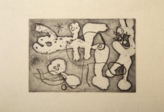 Anti-Platon (D 325), Etching by Joan Miro