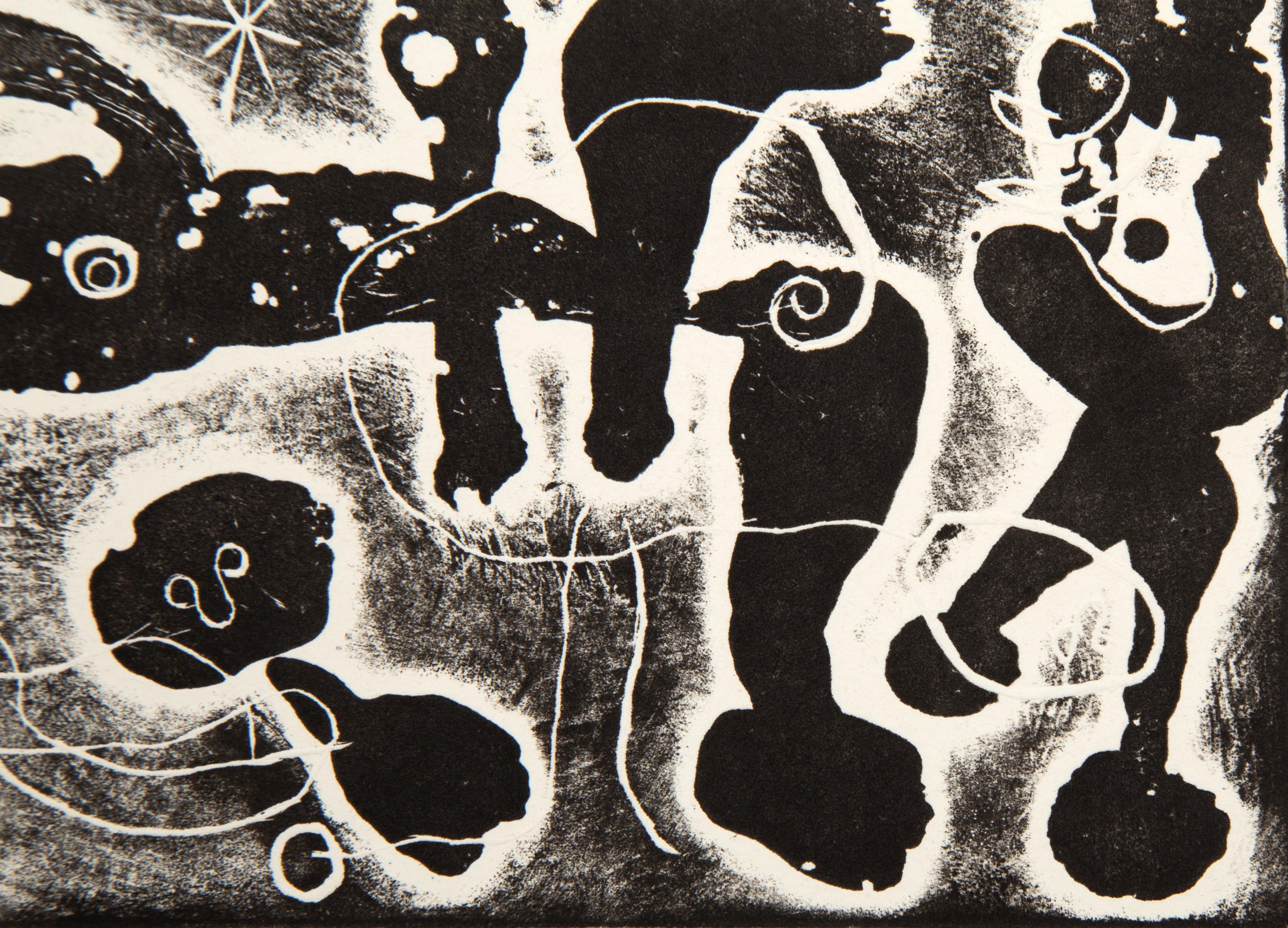 Anti-Platon (D 326), Etching by Joan Miro - Modern Print by Joan Miró