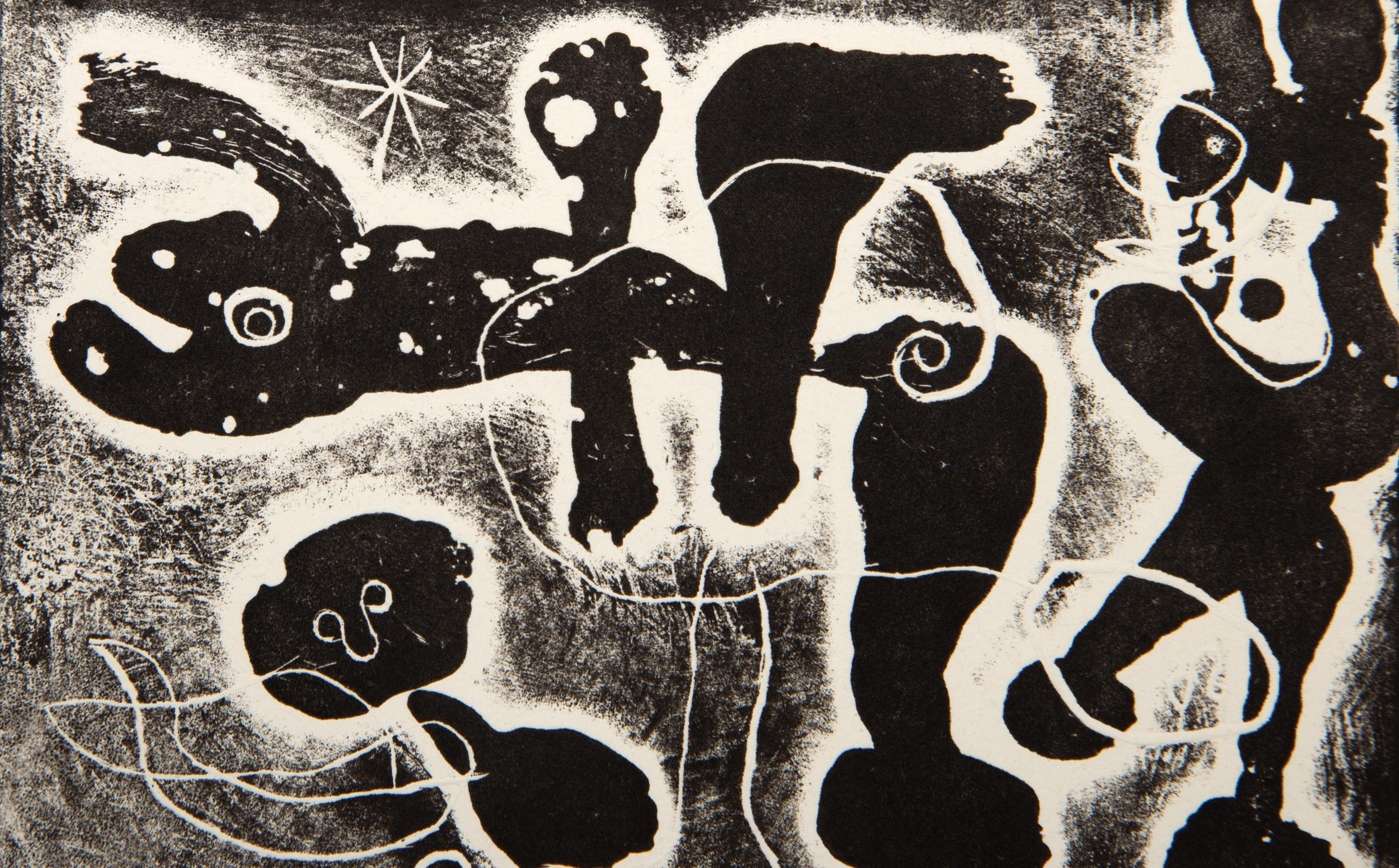 Anti-Platon (D 326), Etching by Joan Miro 1