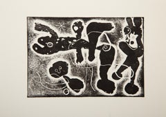 Anti-Platon (D 326), Etching by Joan Miro