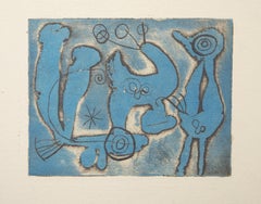 Anti Platon (D 329), Etching by Joan Miro