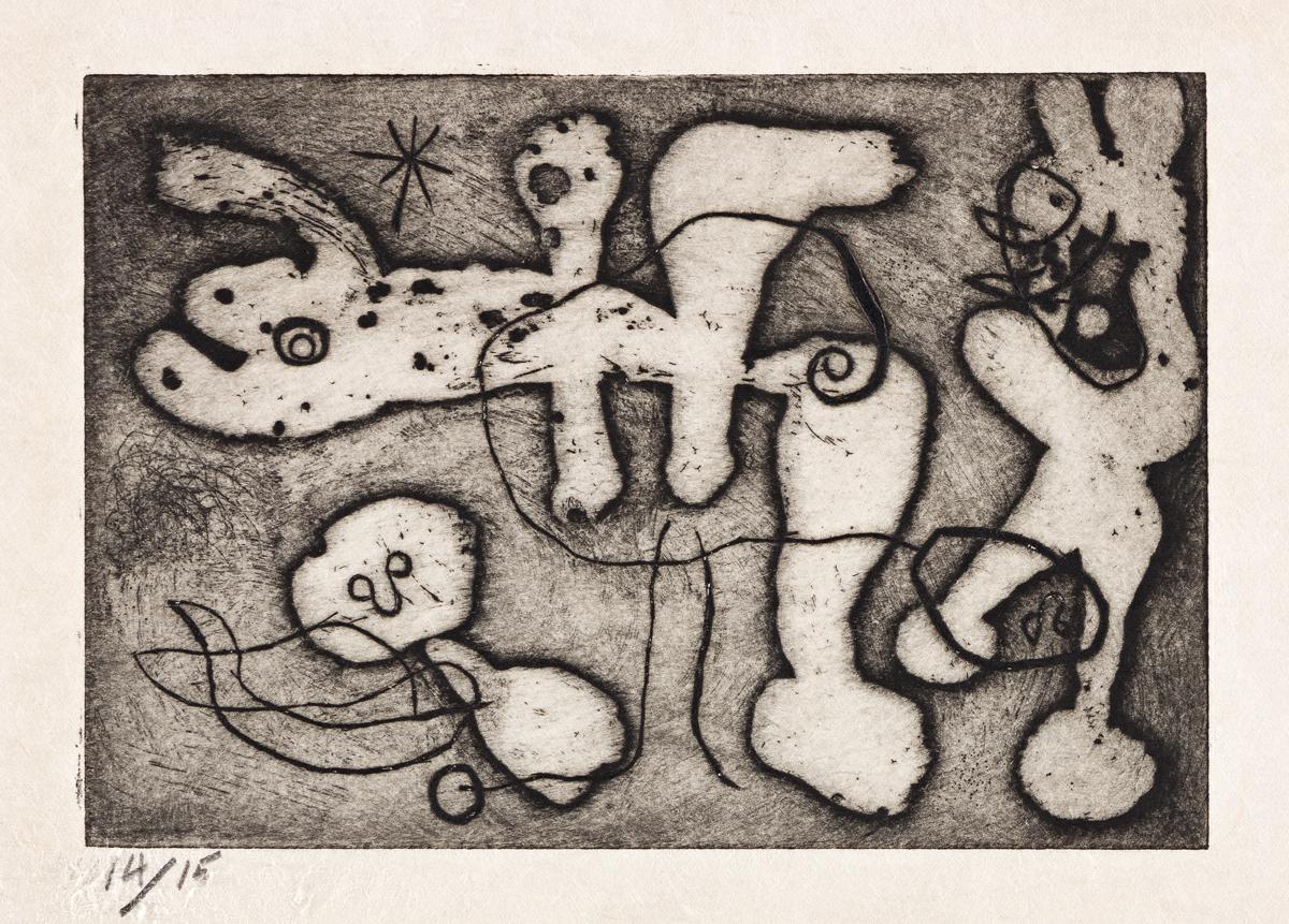 Anti-Platon - Print by Joan Miró