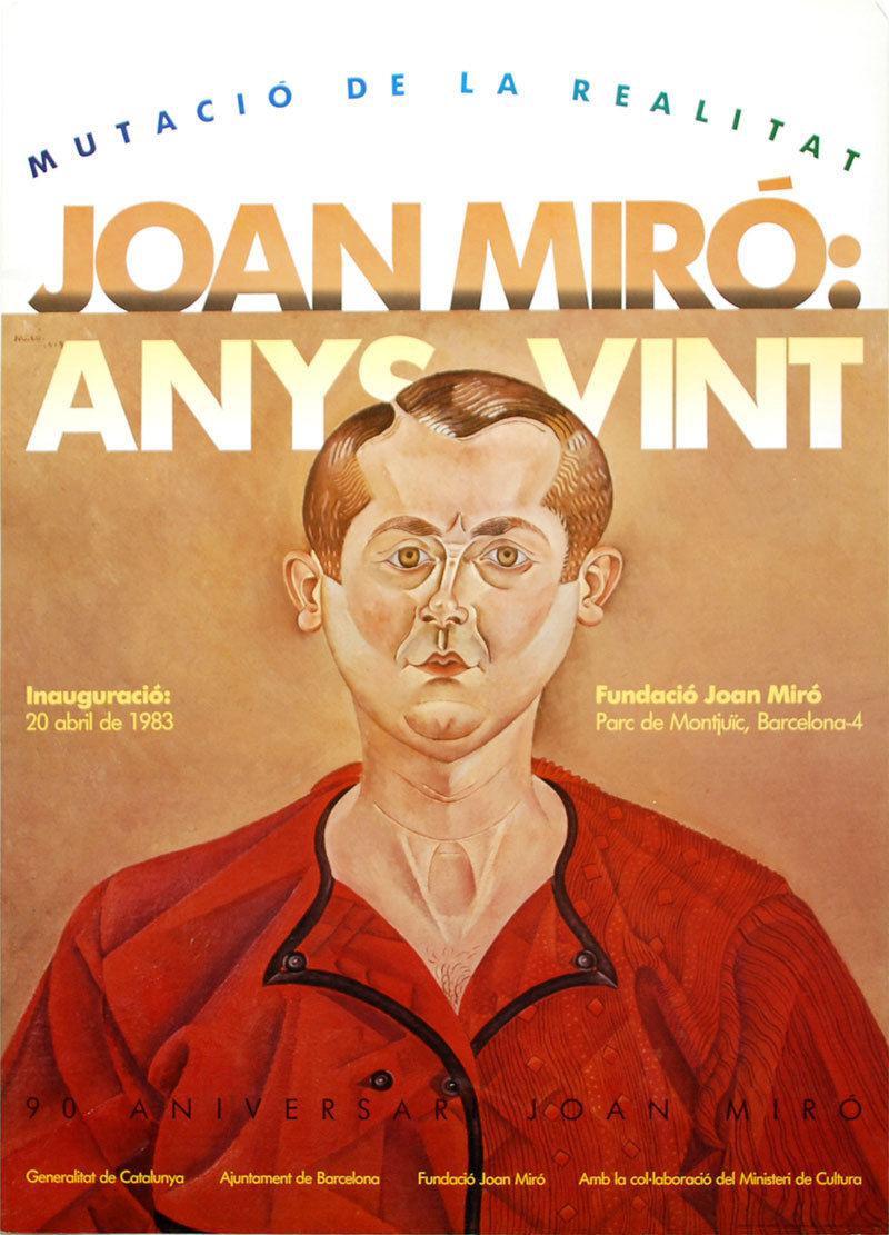 Affiche Anys Vint - Print de Joan Miró