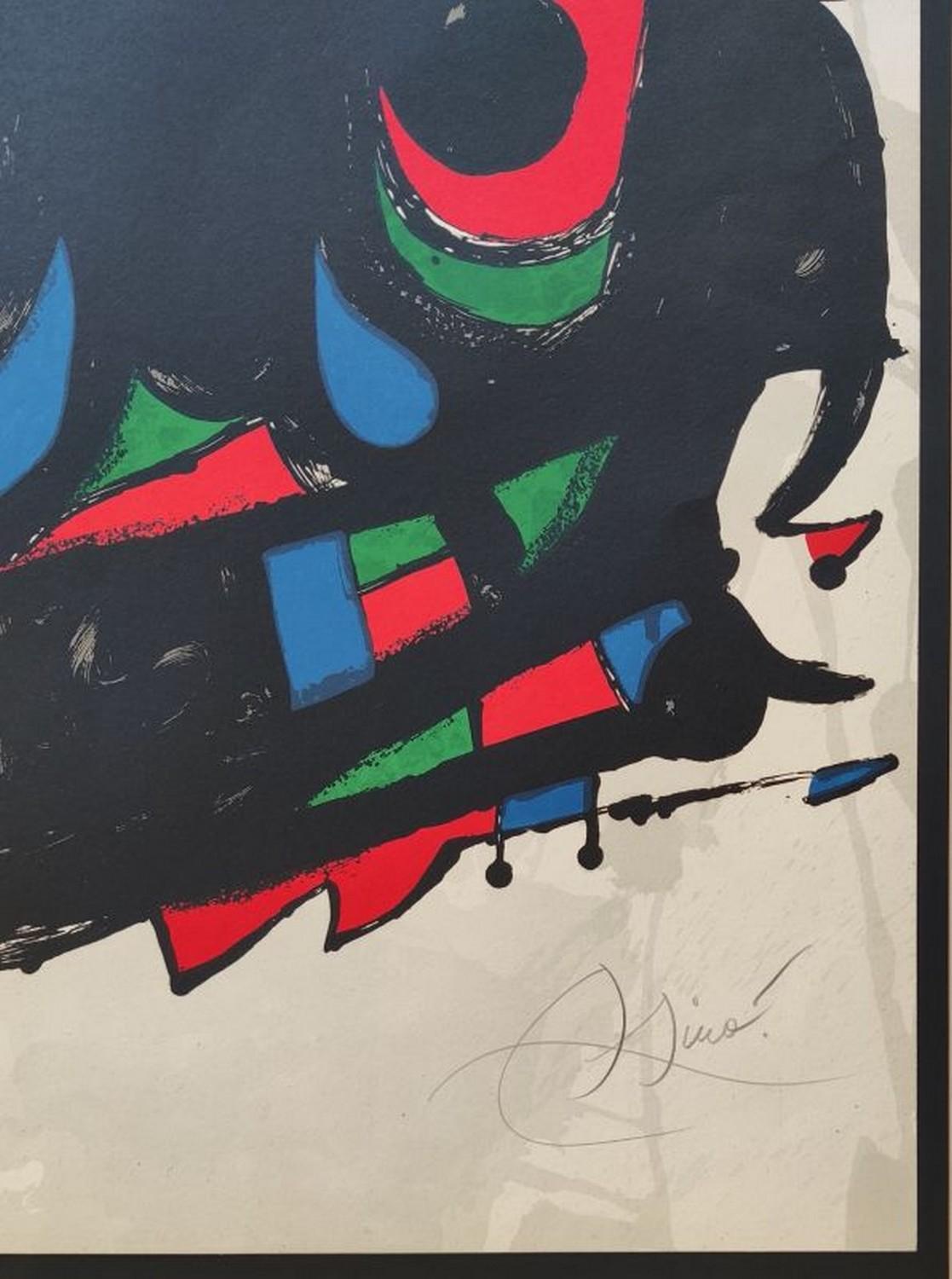 Barcelona  - Abstract Print by Joan Miró