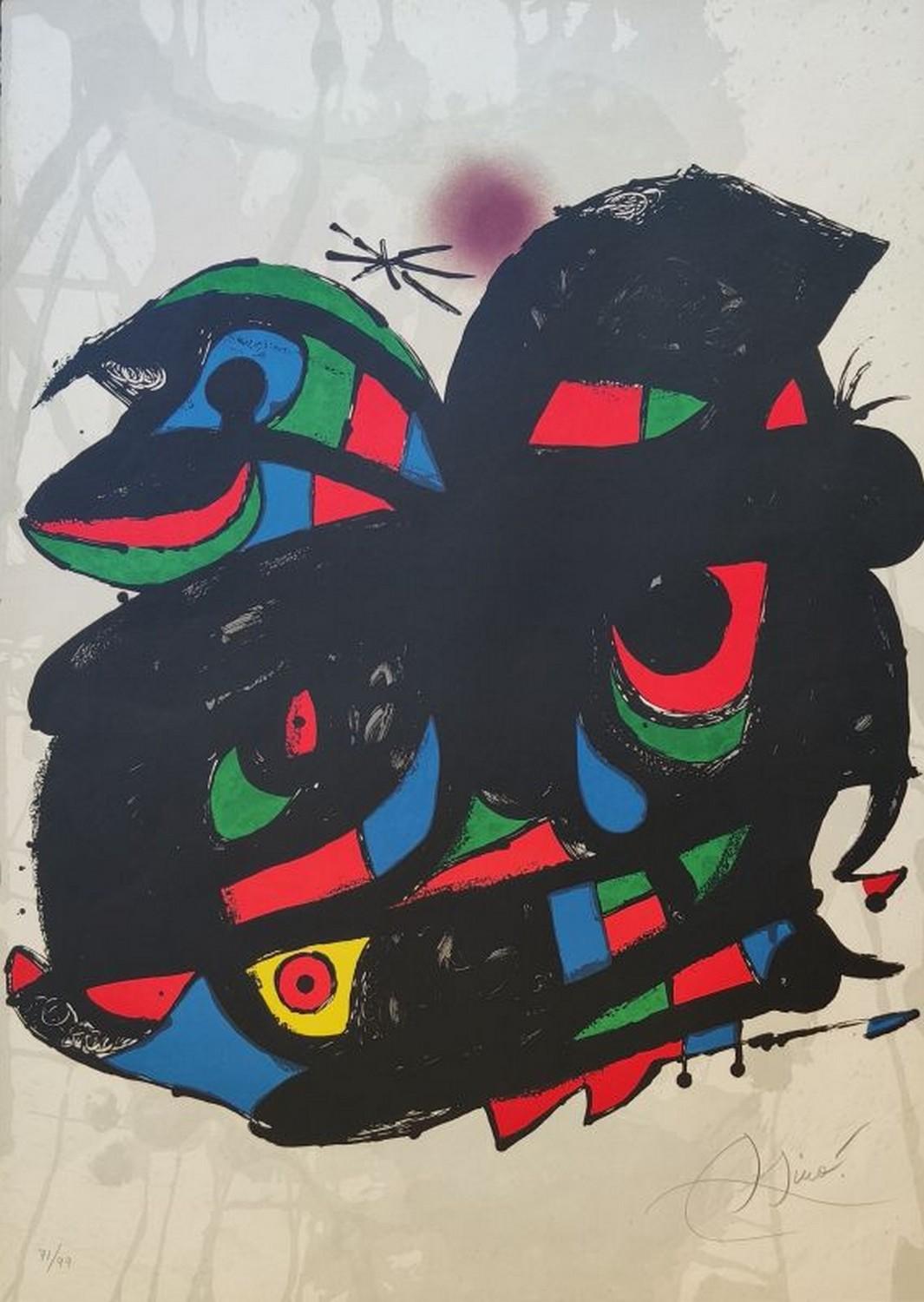 Joan Miró Abstract Print - Barcelona 