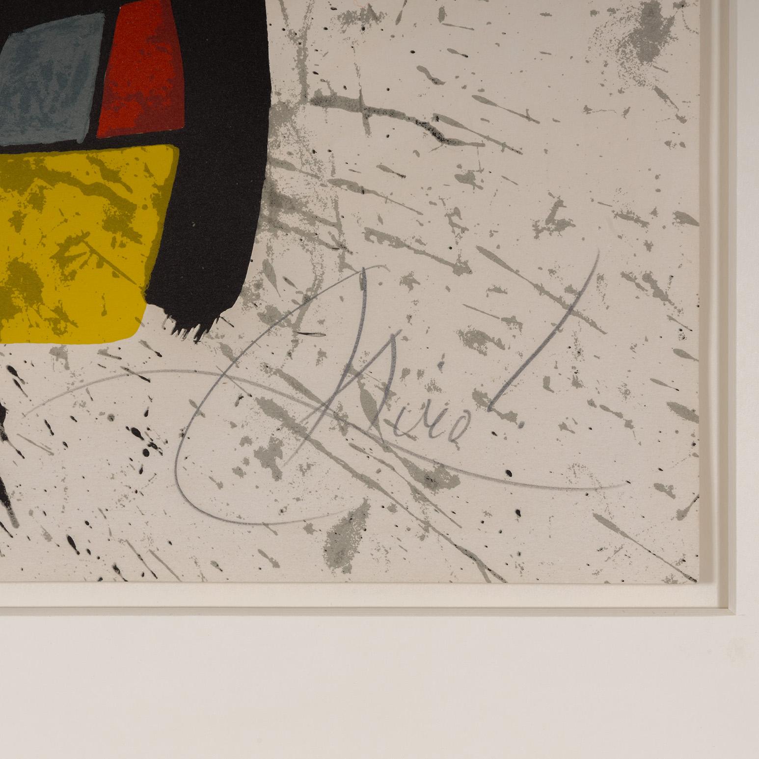 Barcelona II - Abstract Print by Joan Miró