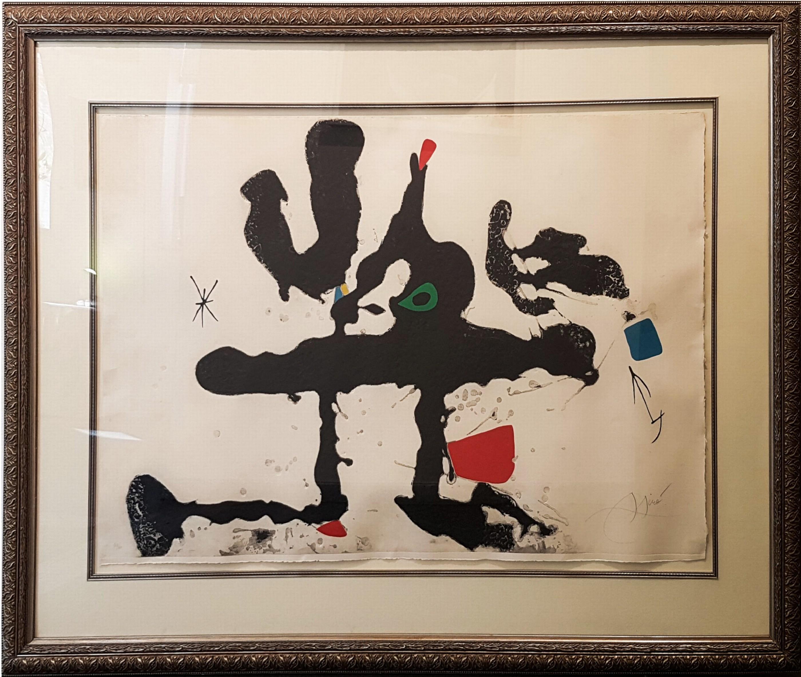 Barcelona III (aus der Barcelona Suite)  – Print von Joan Miró