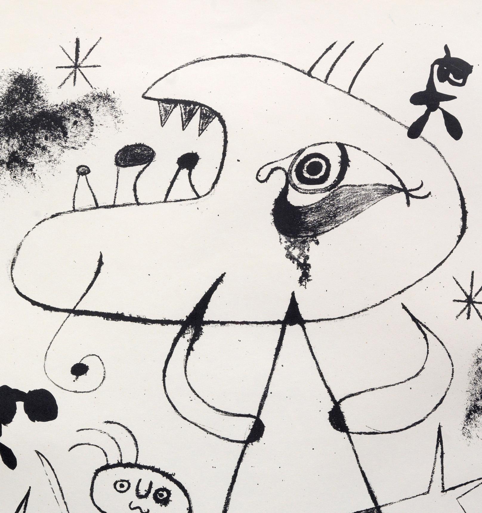 Barcelona: XXV - Joan Miró, Druck, Lithographie, Surrealismus, Fauvismus, Figurativ  im Angebot 3
