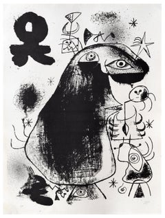 Vintage Barcelona: XXXVI - Joan Miró, Lithograph, Print, Cubism, Surrealism