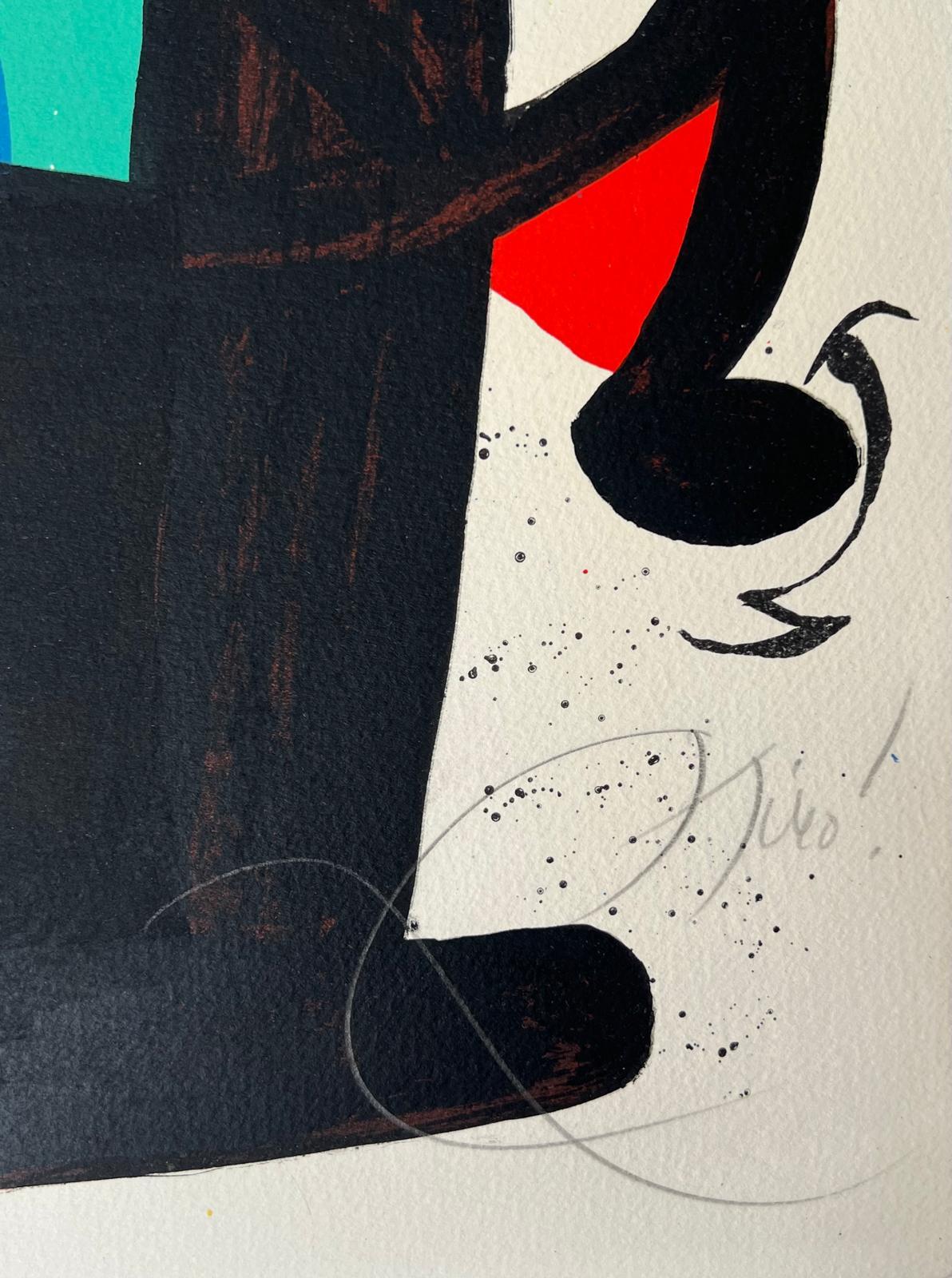 Barnabé - Abstract Print by Joan Miró
