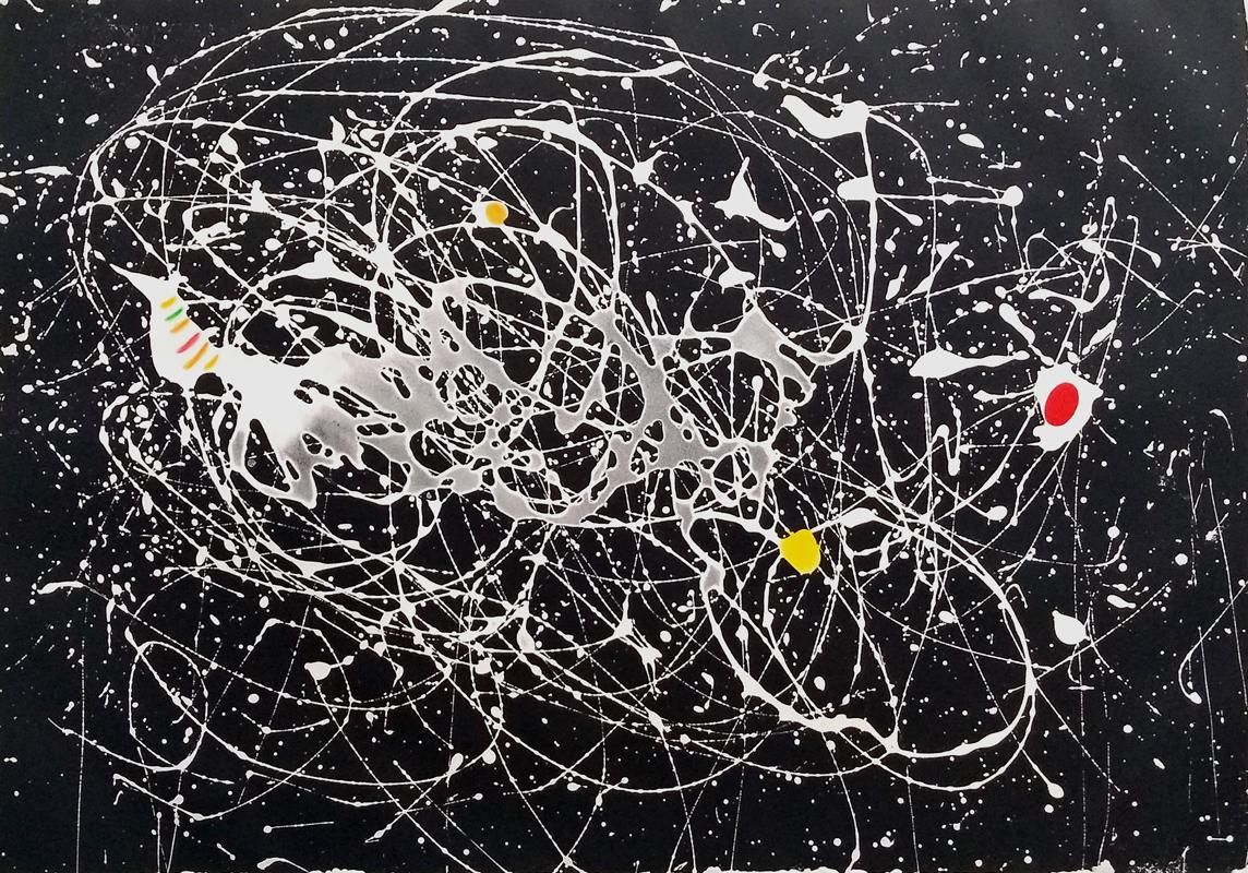 Joan Miró Animal Print - Bird of Paradise  L'Oiseau du Paradis,  Abstract Modern Spanish Bird