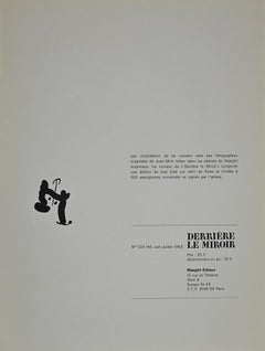 Blue Star - Original Lithograph by Joan Mirò - 1963