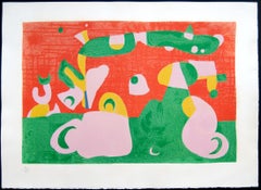 Bougrelas and his Mother II, from: Series for King Ubu