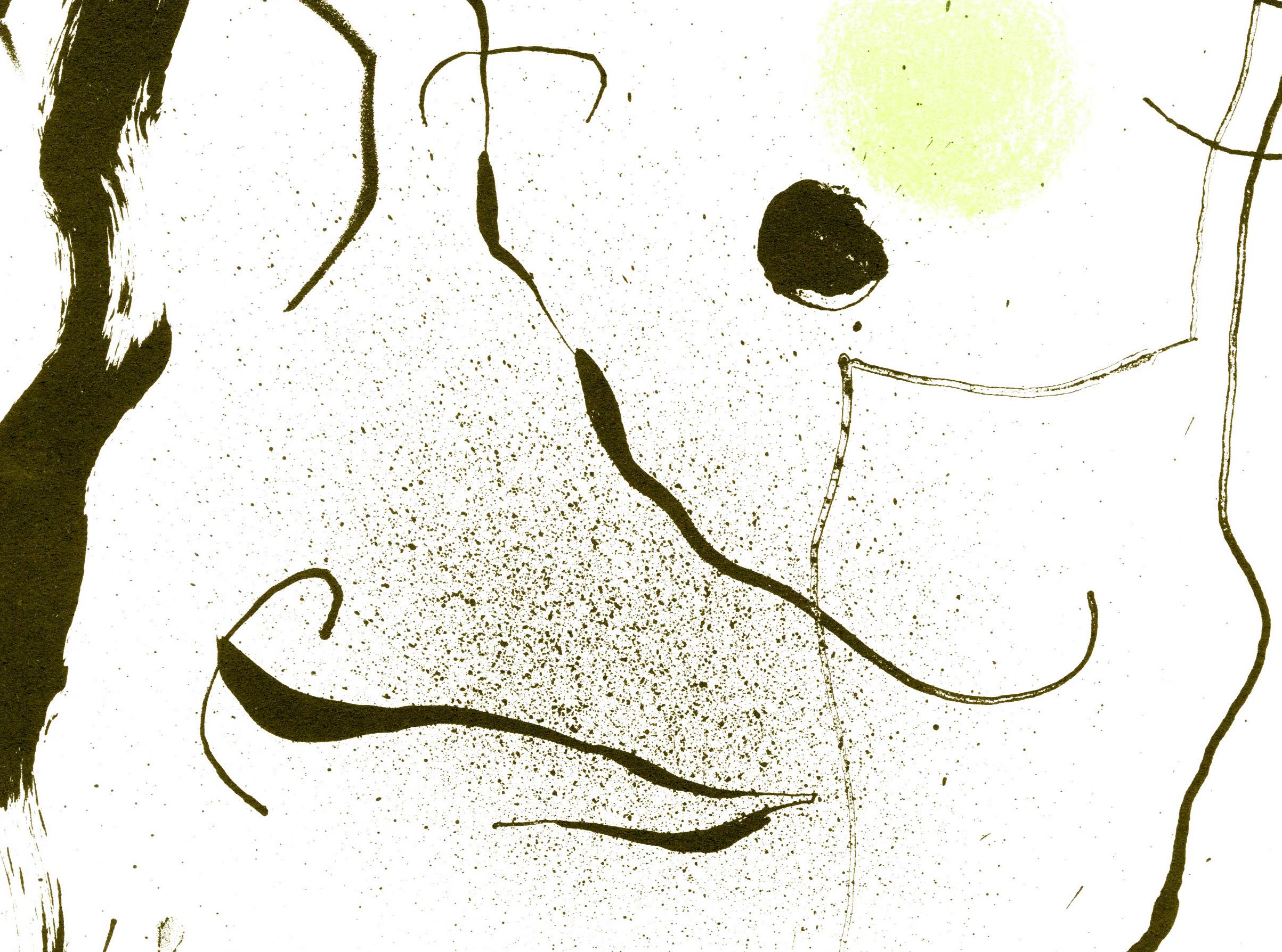 Bouquet de reves pour Leila-Poemes d'Yuan Goll
Litografia a colori, 1964
Non firmato (come emesso)
Da: XXe siecle, n. 24, dicembre 1964
Editore: G. di San Lazzaro, Parigi
Stampatore: Mourlot, Paris
Edizione: c. 1500
Riferimento: Mourlot