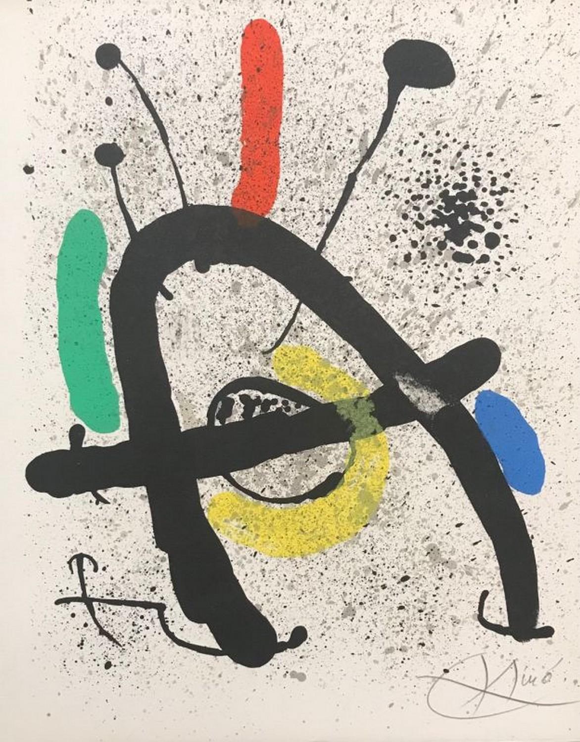Joan Miró Abstract Print - Cahier d'Ombres 