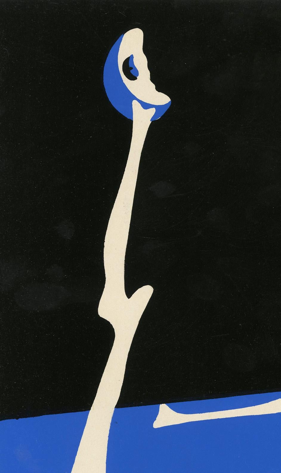 Cahiers d'art II/Surrealist Composition II - Print by Joan Miró