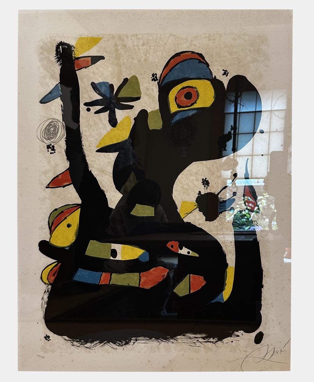 Joan Miró Abstract Print - Cant de la Cardina