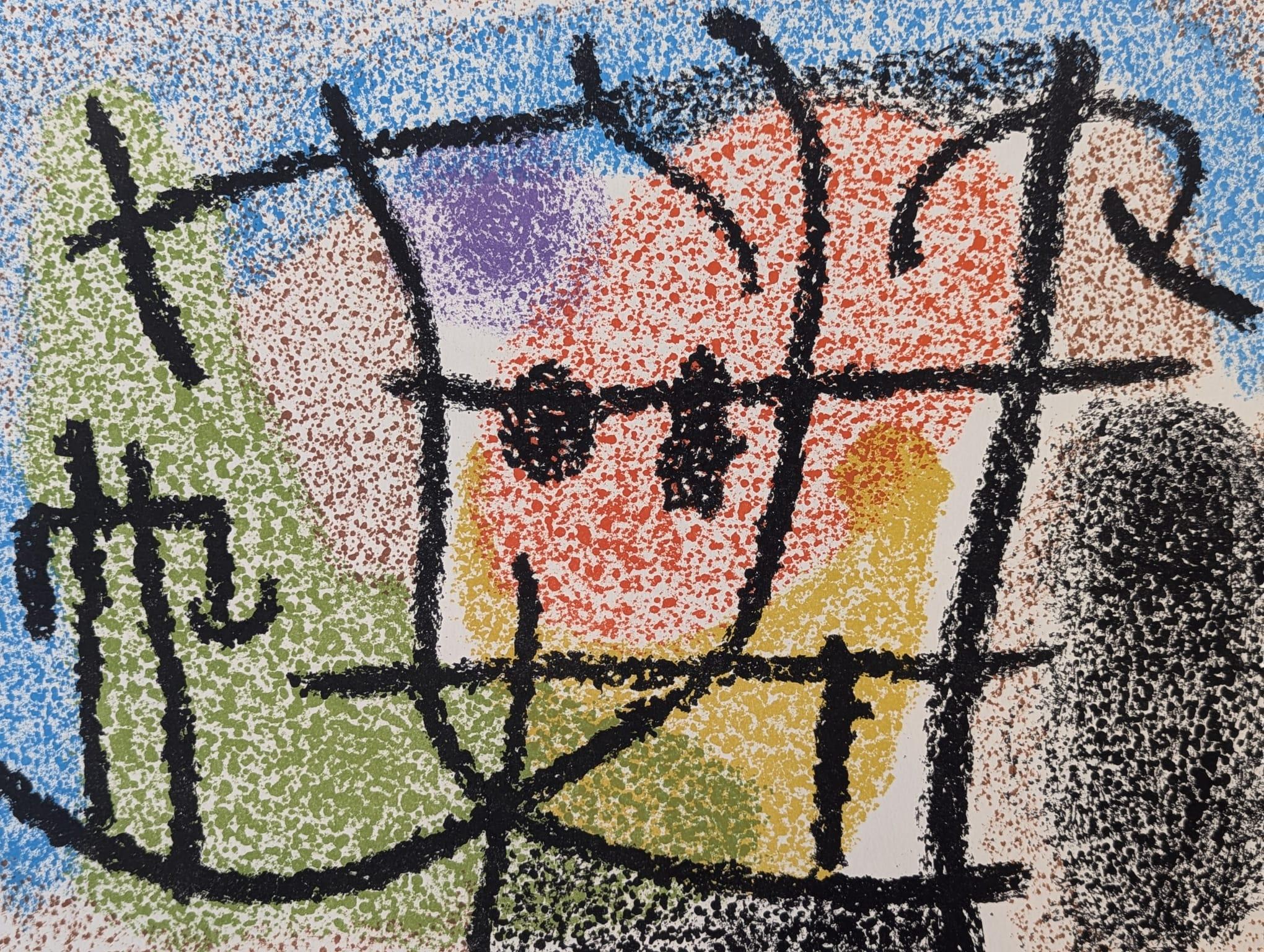 Cartones - Print by Joan Miró