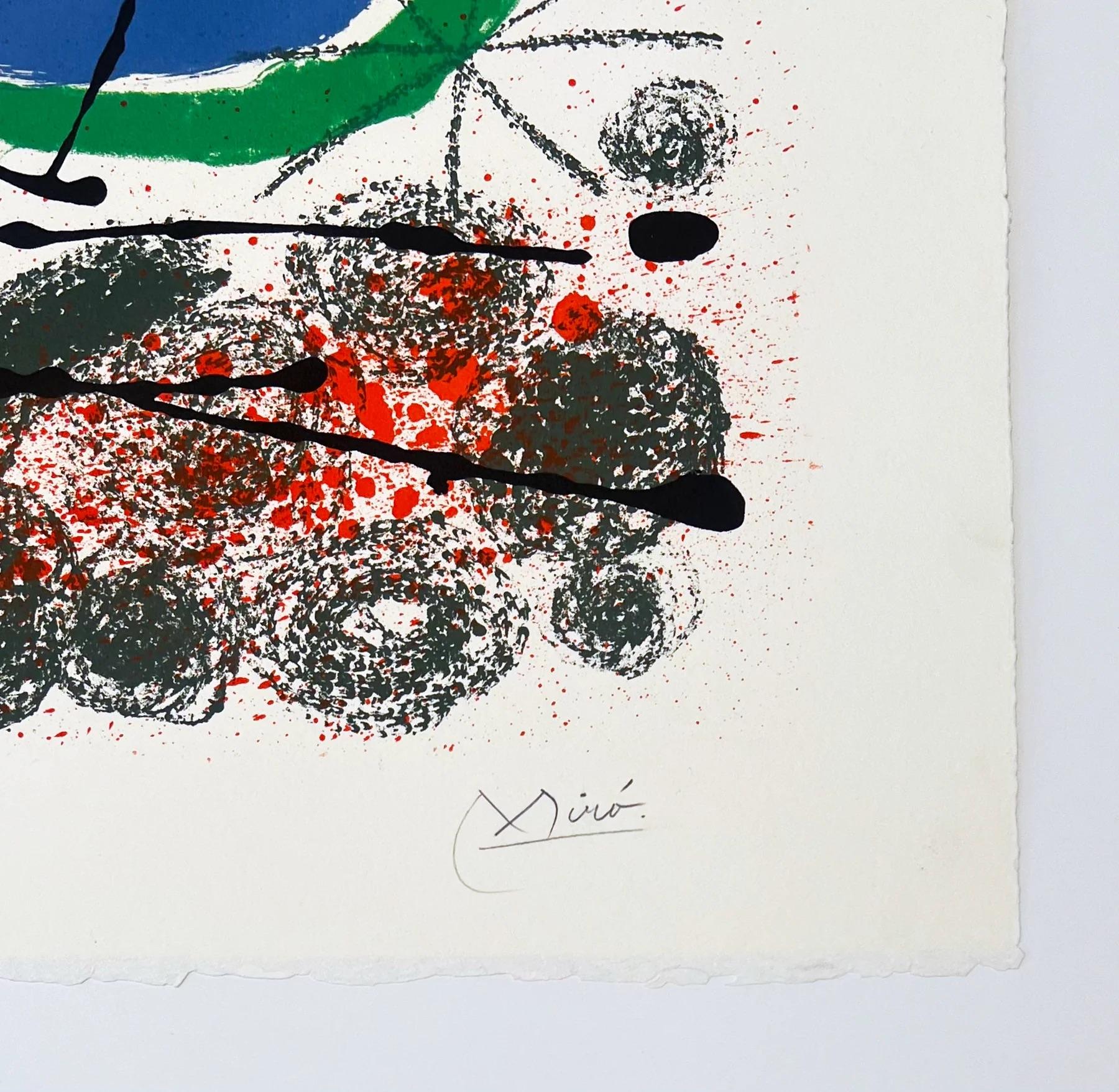 Kartons (Abstrakt), Print, von Joan Miró
