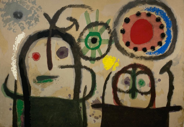 Joan Miró Abstract Print - Cartones