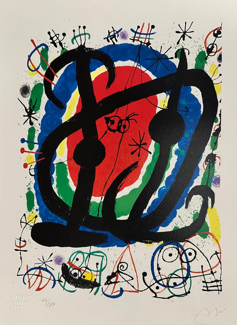 Joan Miró - Cartones For Sale at 1stDibs | atlantis kunst verlag