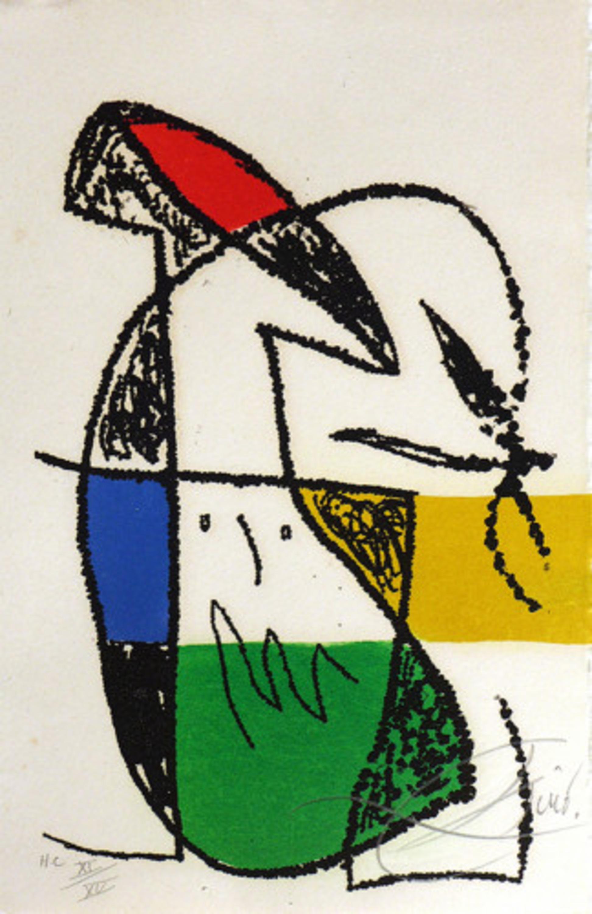 Ceci est la couleur de mes rêves - Print by Joan Miró
