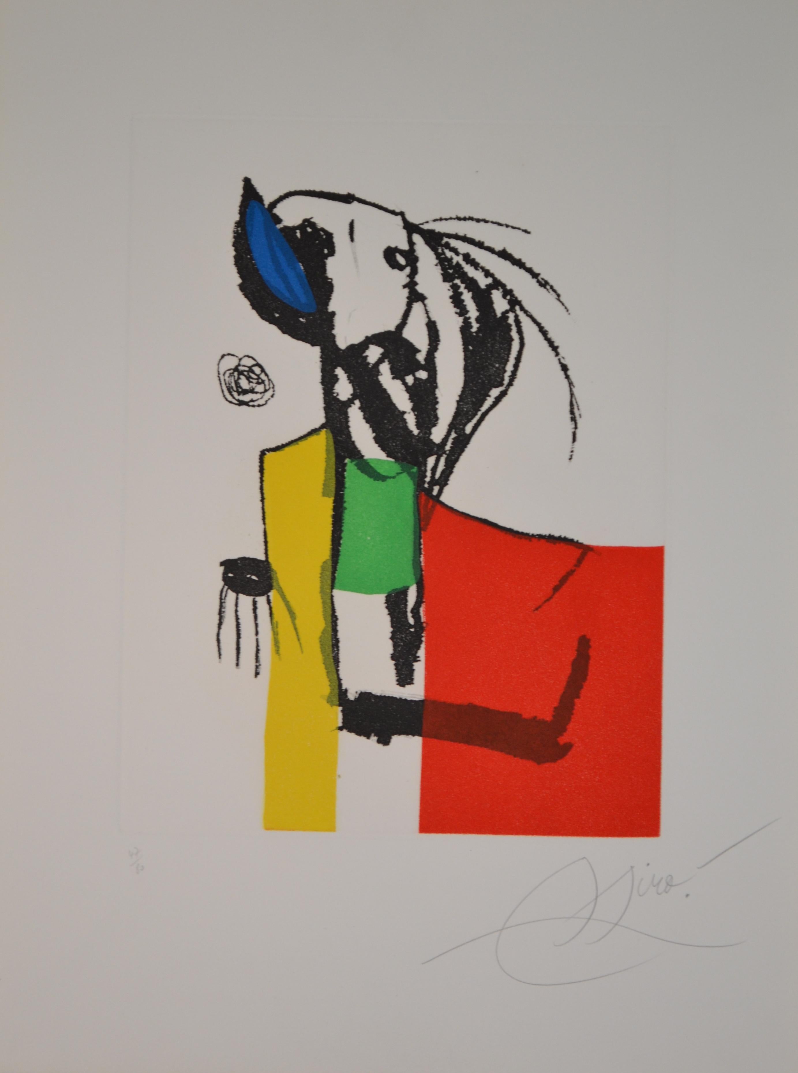 Chanteur De Rues III - D1139 - Print by Joan Miró