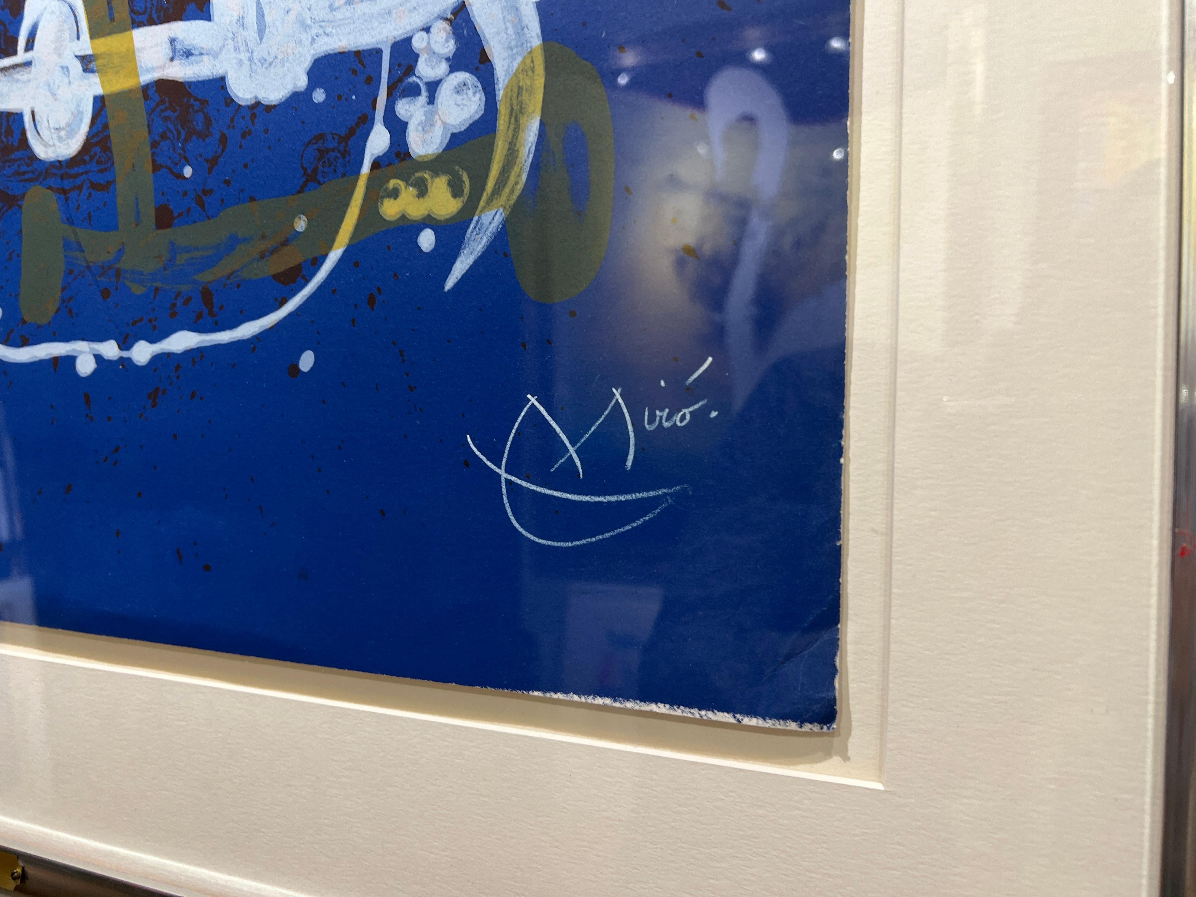 Chevauchée (bleu brun), 1969
Par Joan Miro
Sans cadre : 33.5