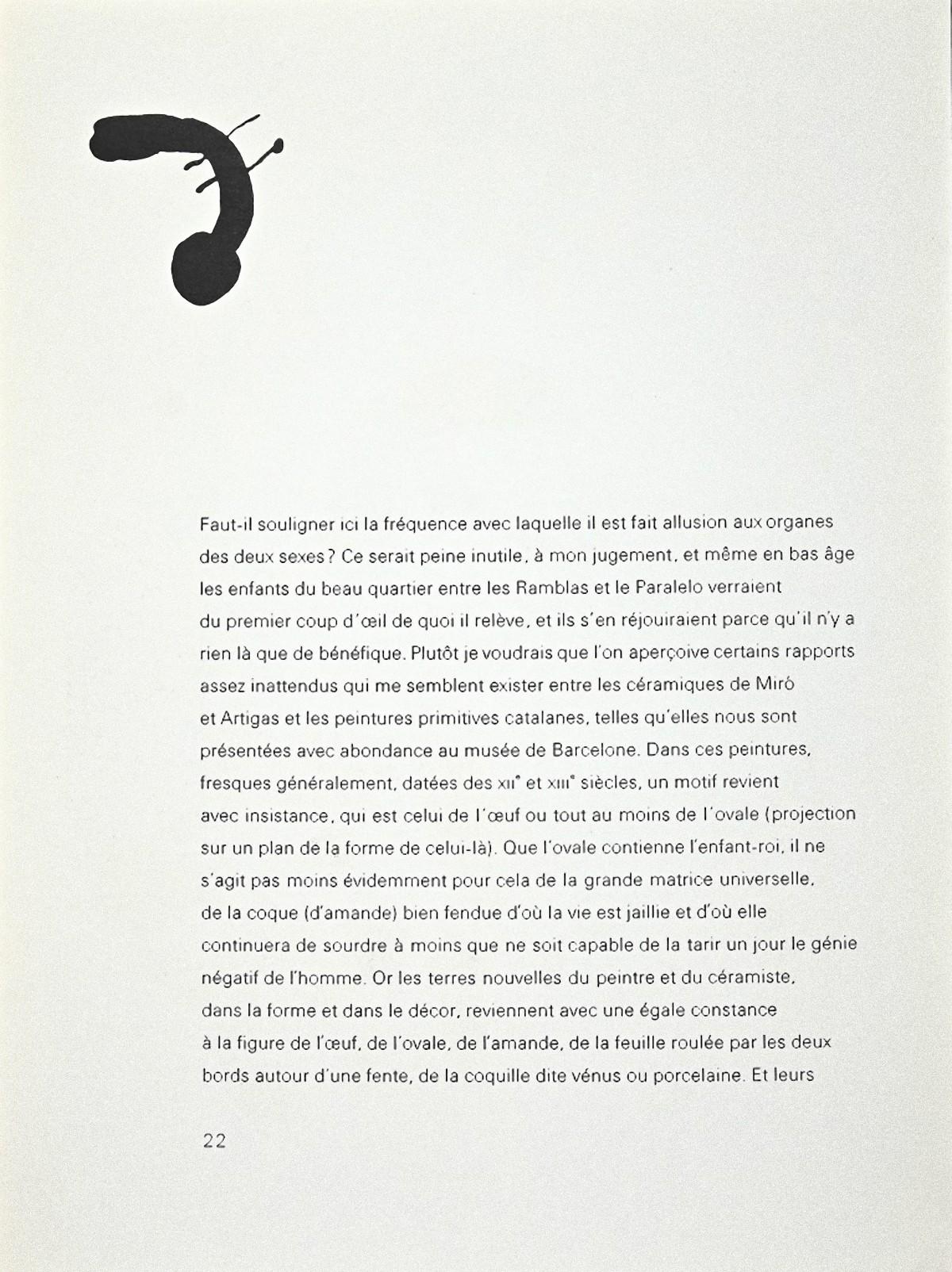 Composition 1968 - Original Lithograph by Joan Mirò - 1968 - Print by Joan Miró