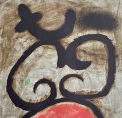 Joan Miro, Seated Woman IV/V, from Women, 1965