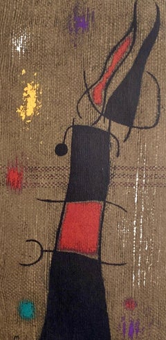 Joan Miro, Woman and Bird III/X, from Women, 1965