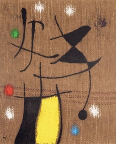 Joan Miro, Woman and Bird VI/X, from Women, 1965