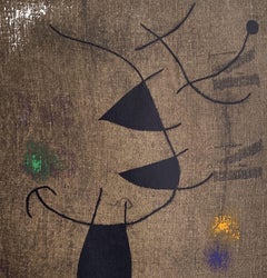 Joan Miro, Woman and Bird II/X, from Women, 1965