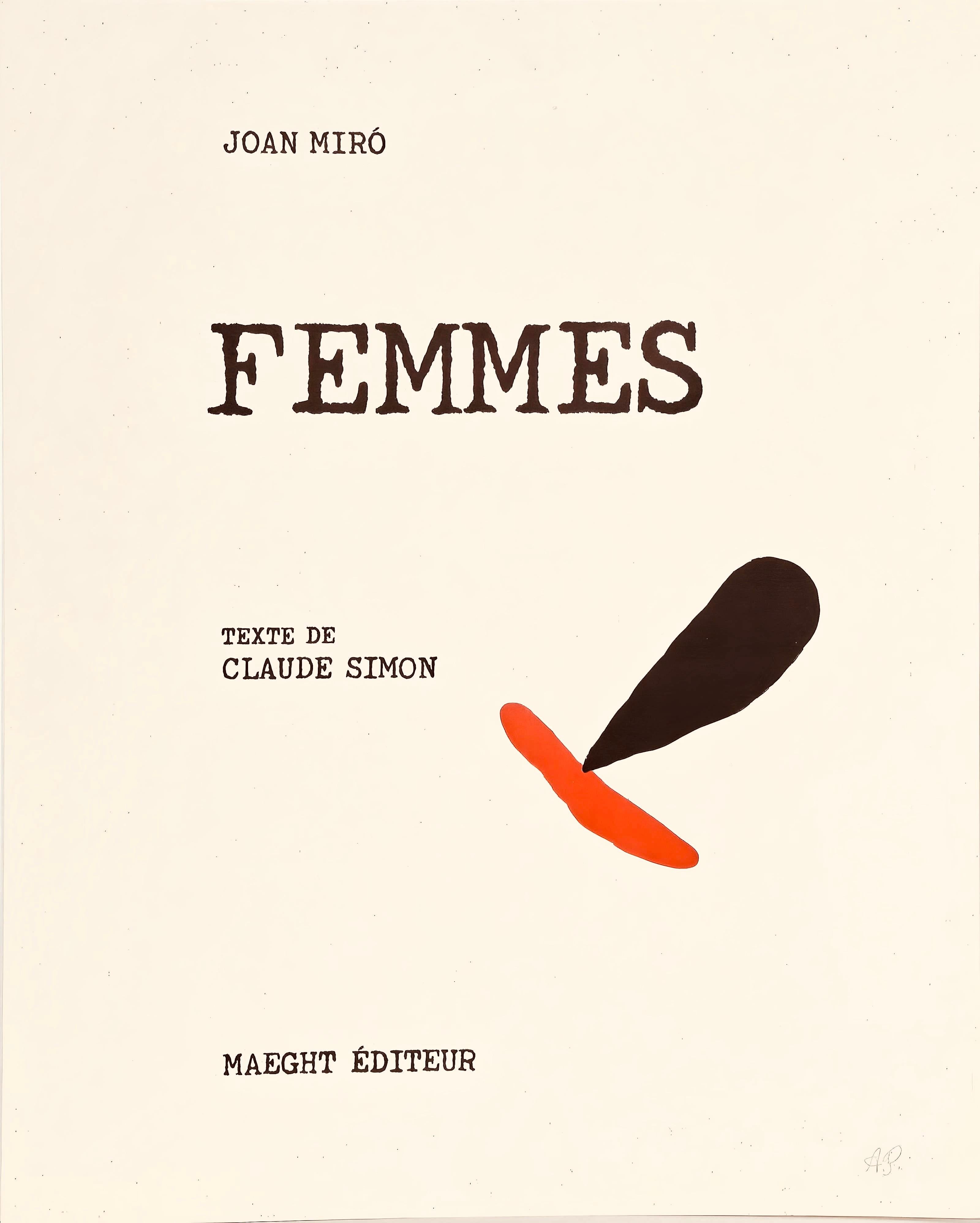 Composition (Cramer 105), Femmes, Joan Miró For Sale 4