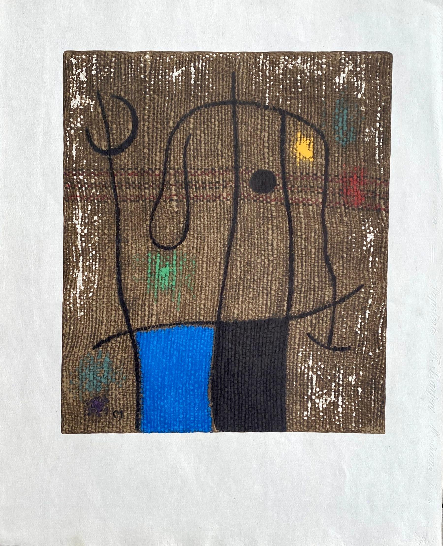 Komposition (Cramer 105), Femmes, Joan Miró im Angebot 4