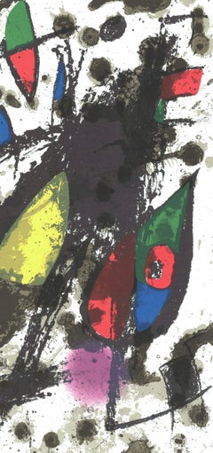 Joan Miro, Lithograph, from Lithographs II, 1975